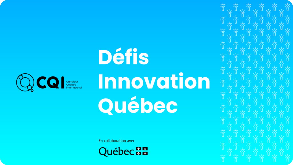 visuel défi innovation Québec