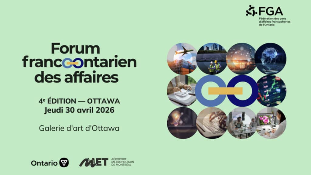Forum franco-onarien des affaires Ottawa - 30 avril 2026