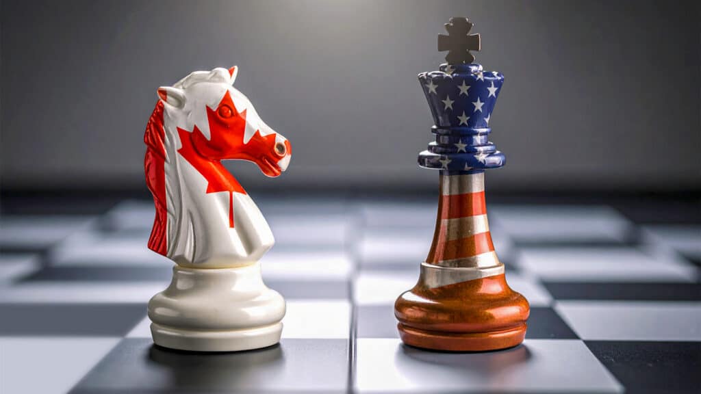 Photo illustrarant que Washington ressère les règles du jeu en matière de douanes américaines.