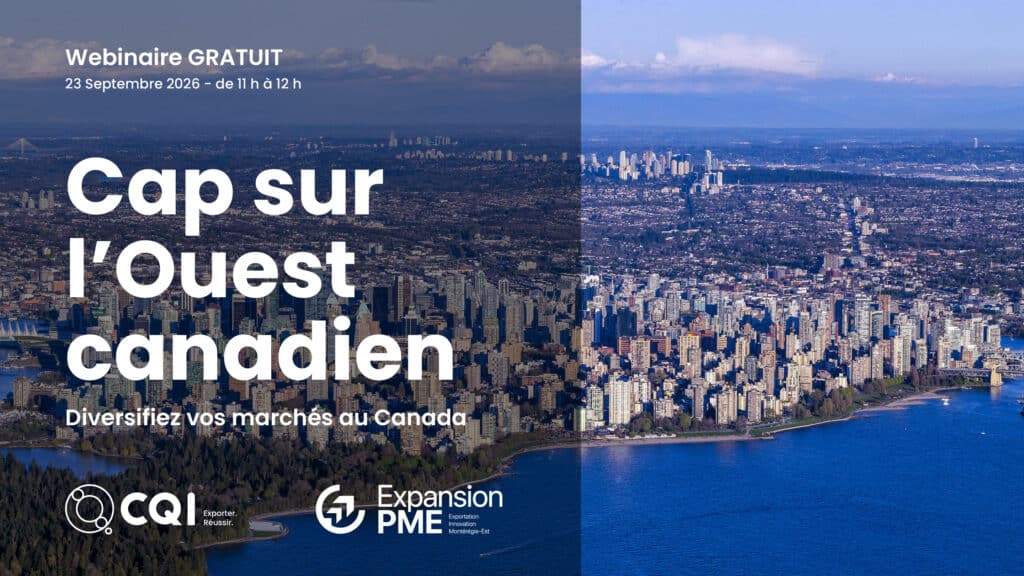 Visuel webinaire Cap sur l'Oest canadien